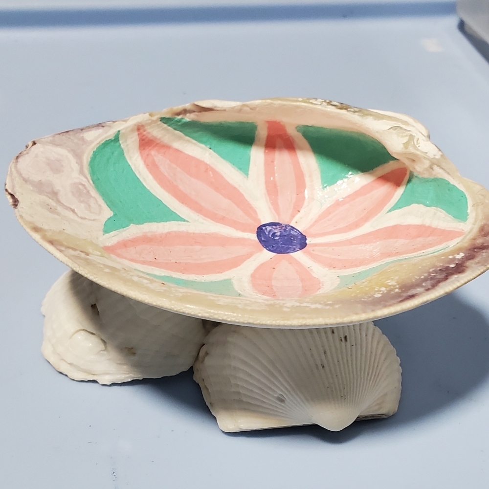 Ocean dish/ shell decorative tray